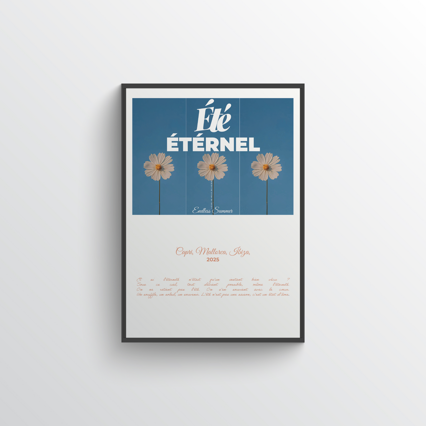 Été Éternel – Affiche Fine Art